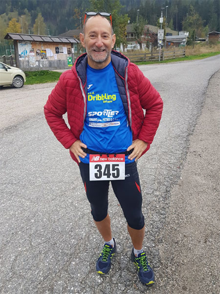 Luca Inglese alla Sunnsat Run 2024